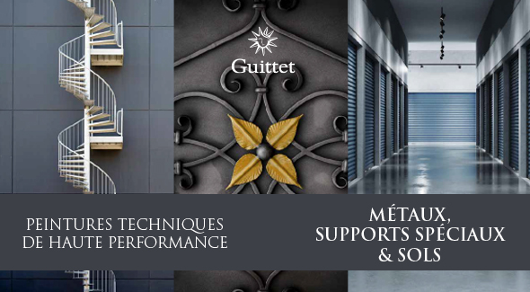 Nouvelle gamme peintures métaux et sols